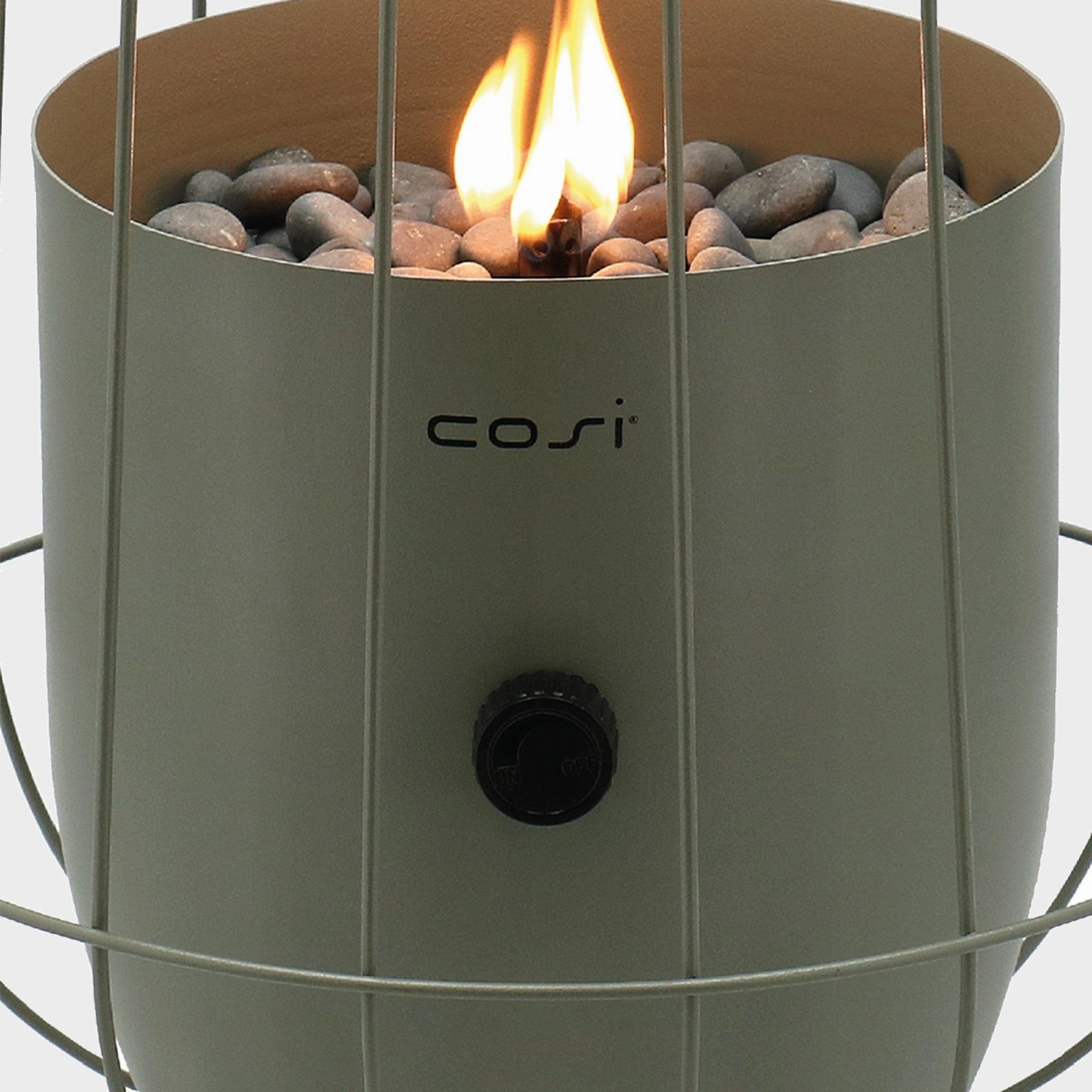 Cosiscoop Basket Olive Green - Outdoor Fire Lantern