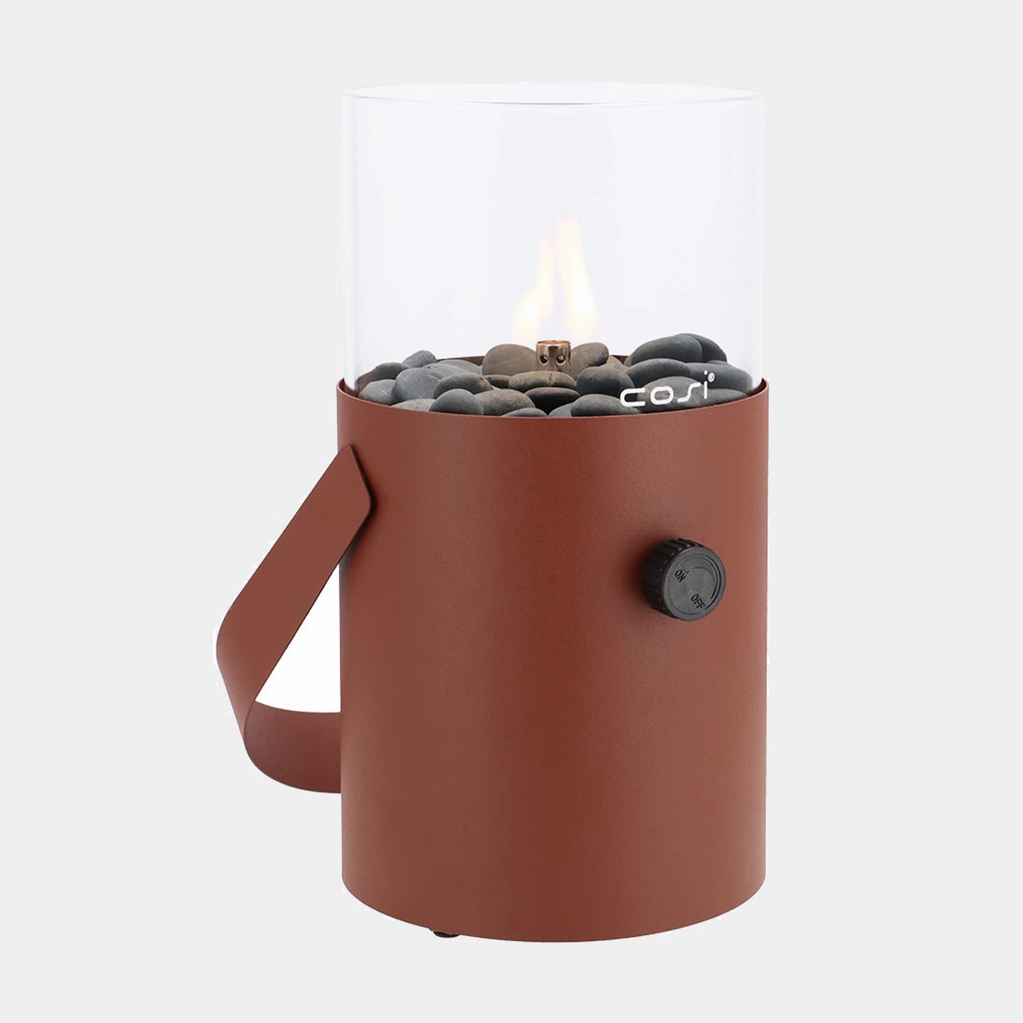 Cosiscoop Terracotta Brown  - Outdoor Fire Lantern