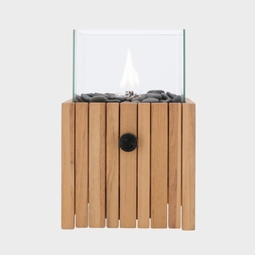 Cosiscoop Timber Square - Outdoor Fire LanternWeatherproof outdoor lighting