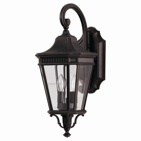 Cotswold Lane Two Light Outdoor Fixture Grecian BronzeOutdoor wall sconces with motion sensor
