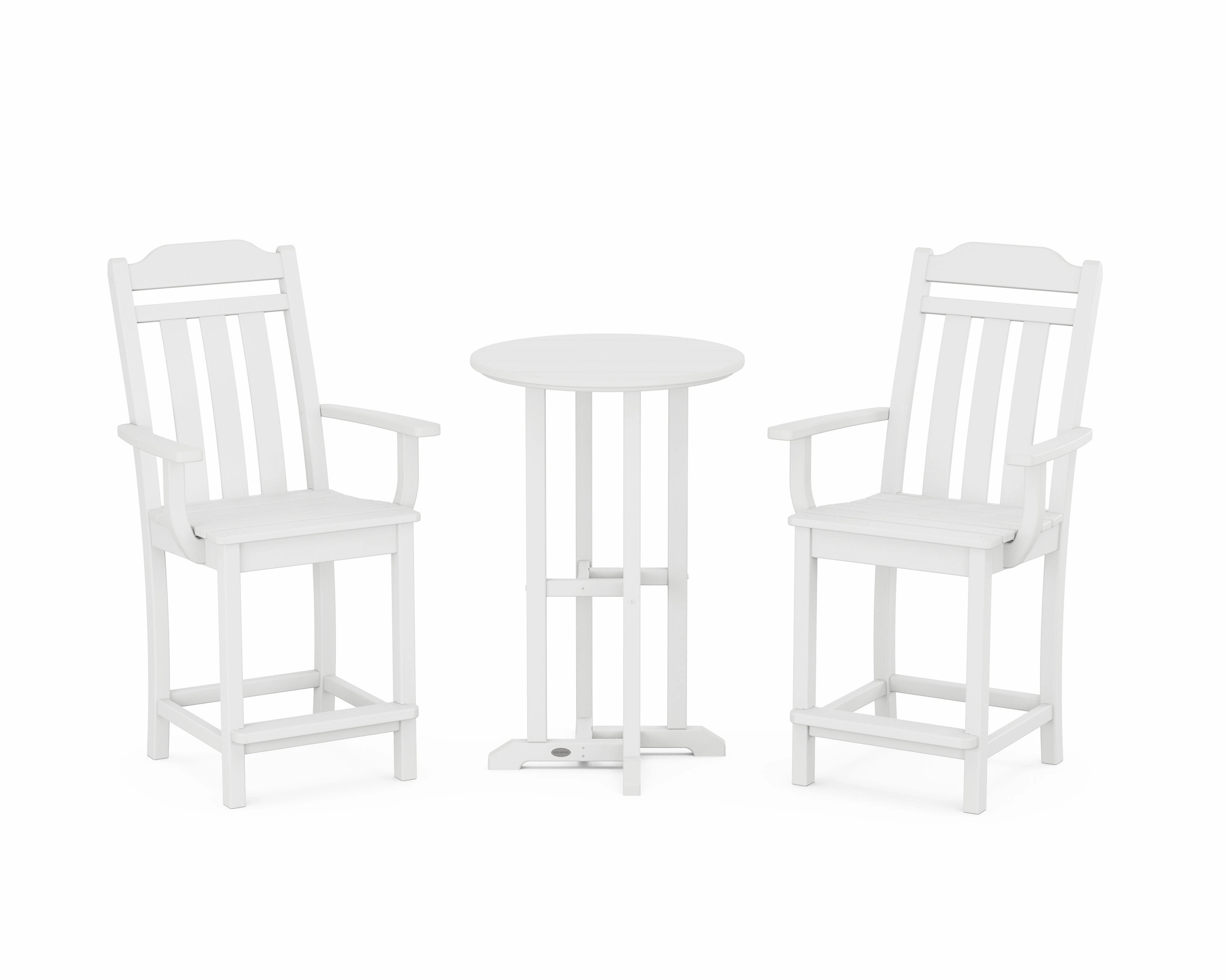 Cottage 3-Piece Farmhouse Bistro Counter Set