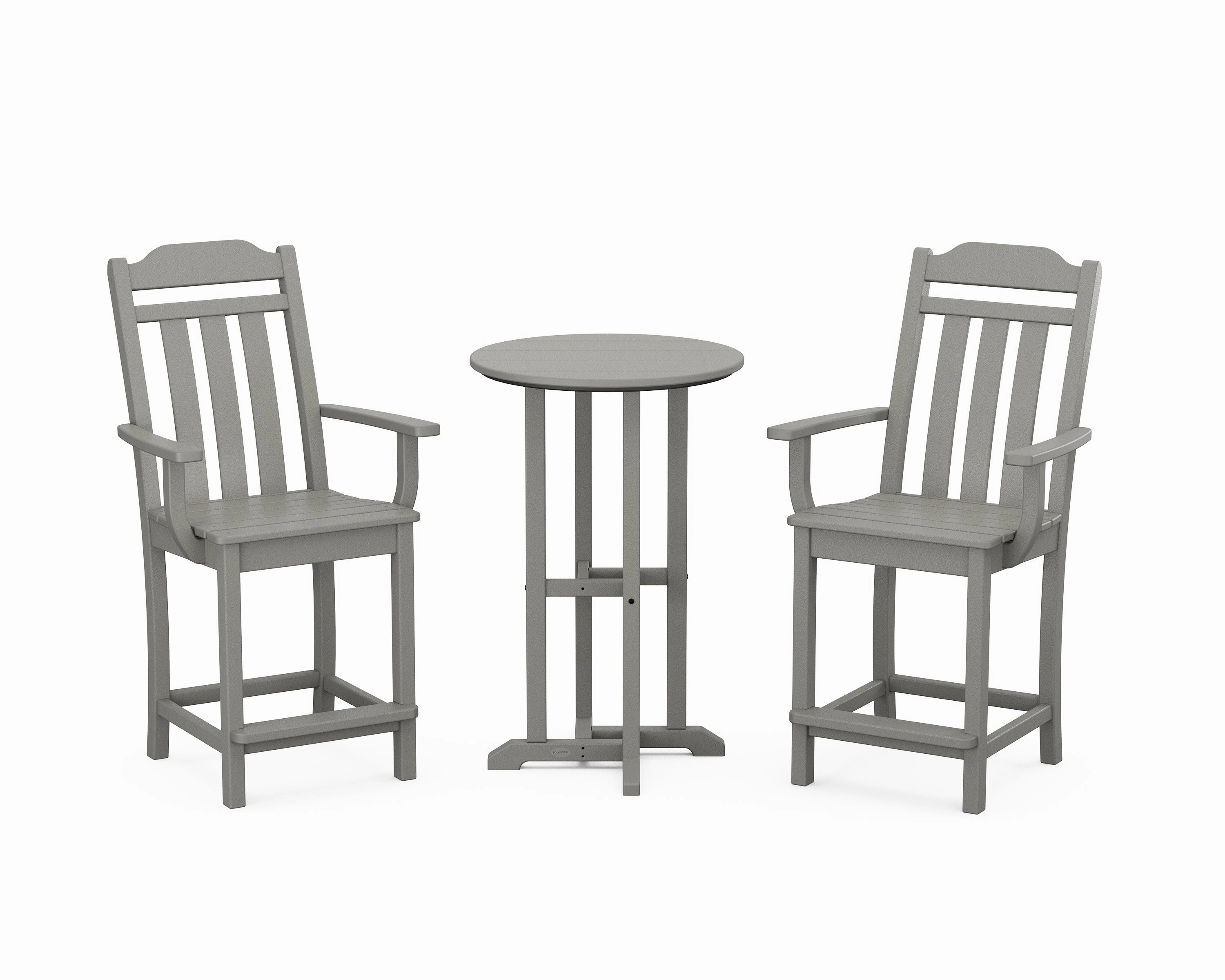 Cottage 3-Piece Farmhouse Bistro Counter Setoutdoor patio furniture set