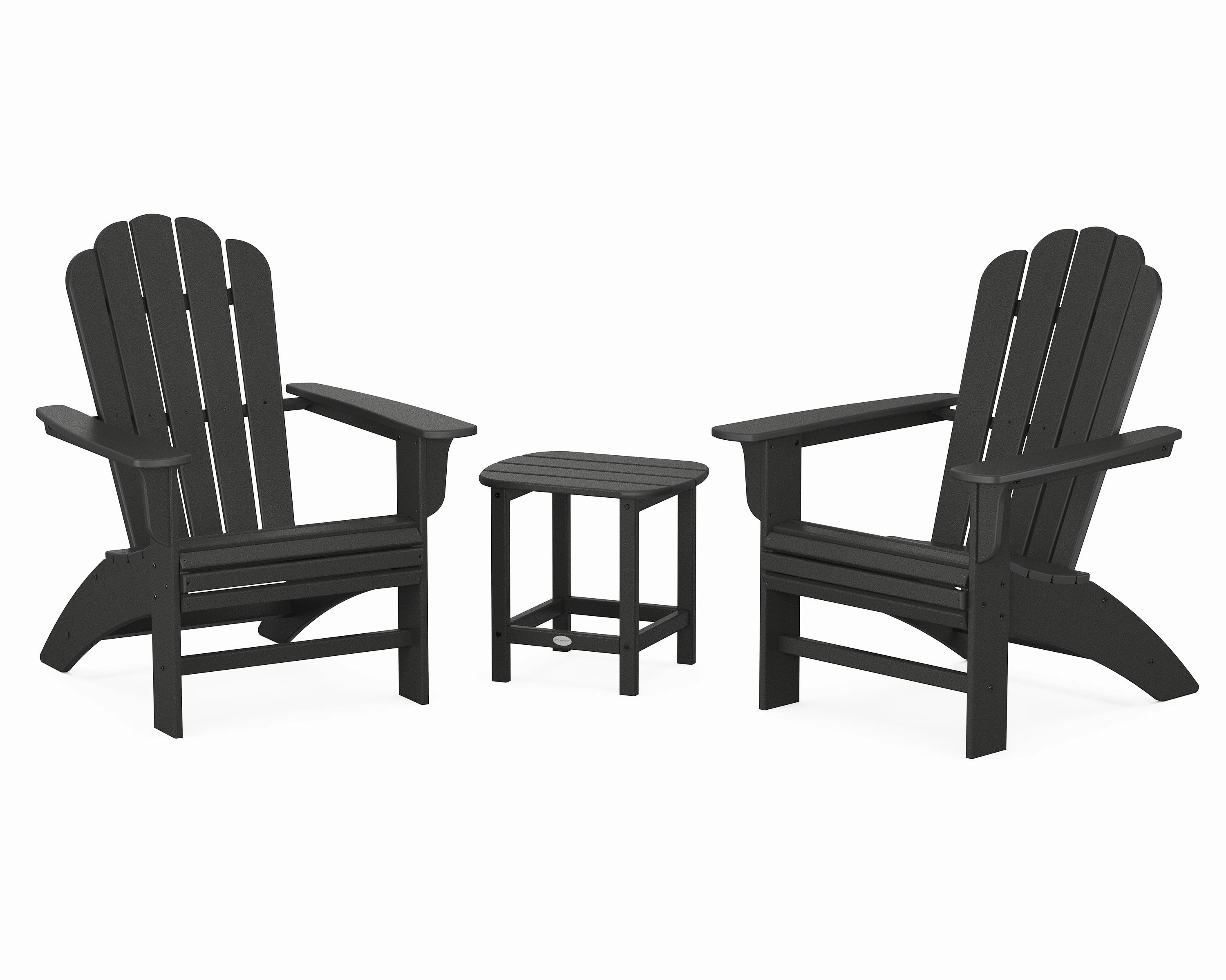 Cottage Curveback Adirondack Chair 3-Piece Set