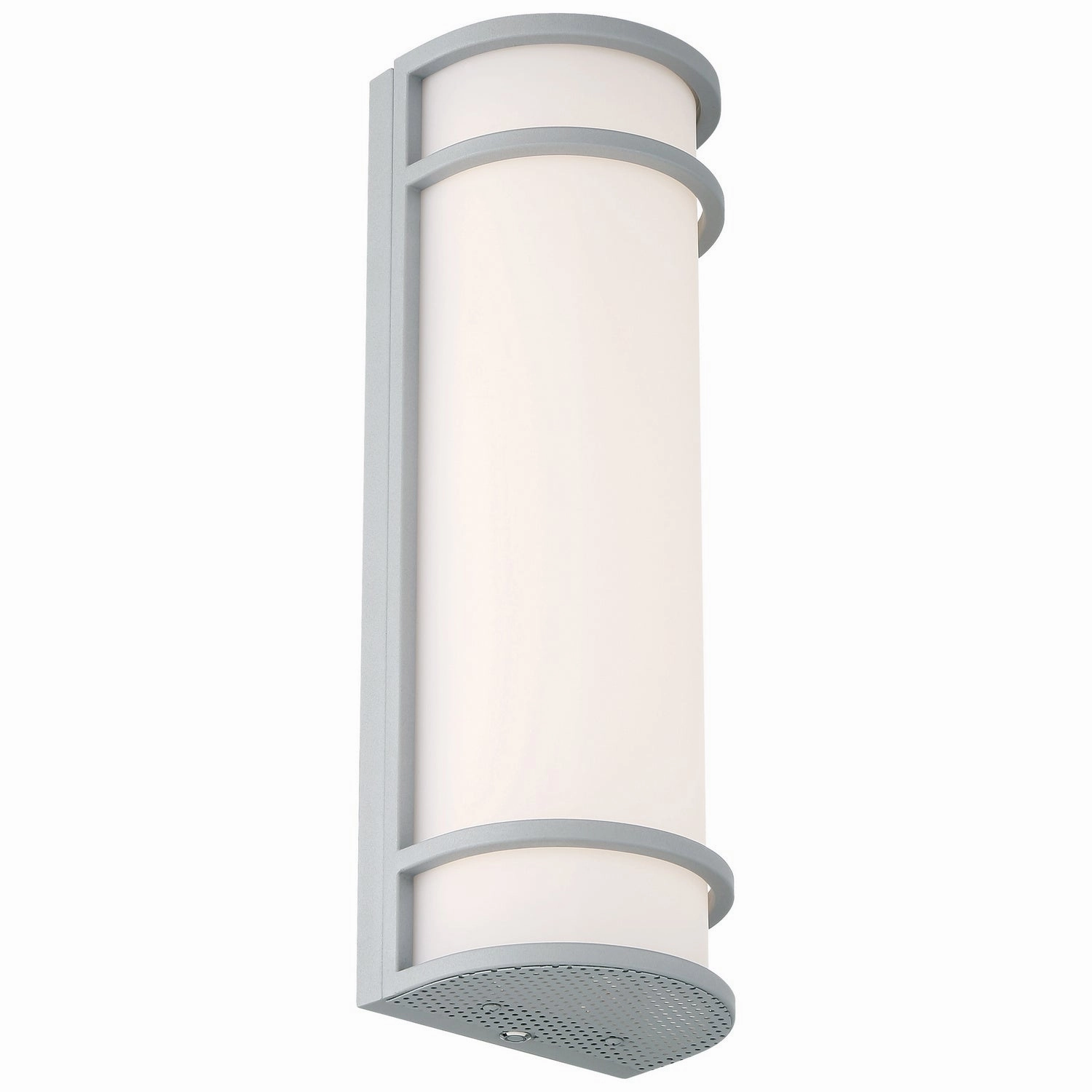 Cove Dual Voltage LED Outdoor Wall Mount Satin