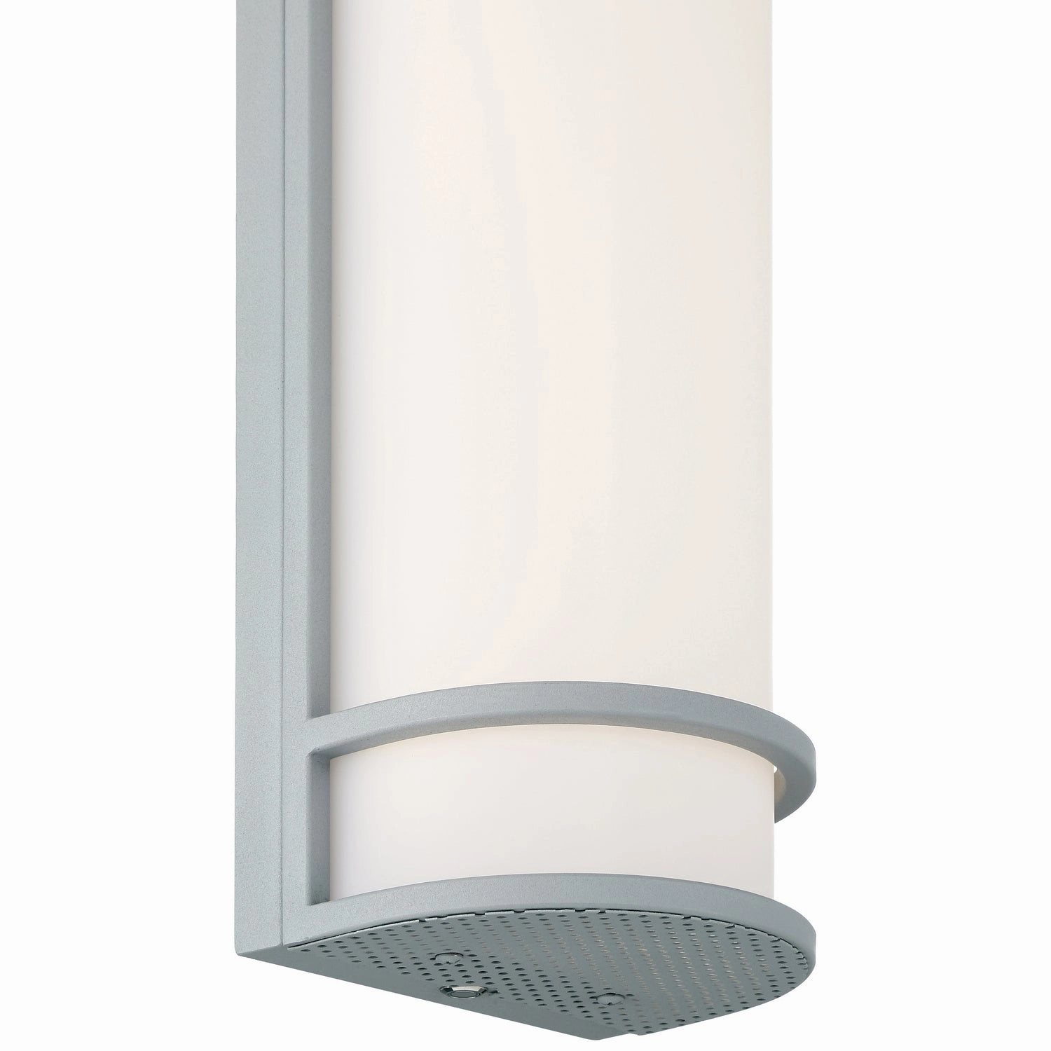 Cove Dual Voltage LED Outdoor Wall Mount Satin
