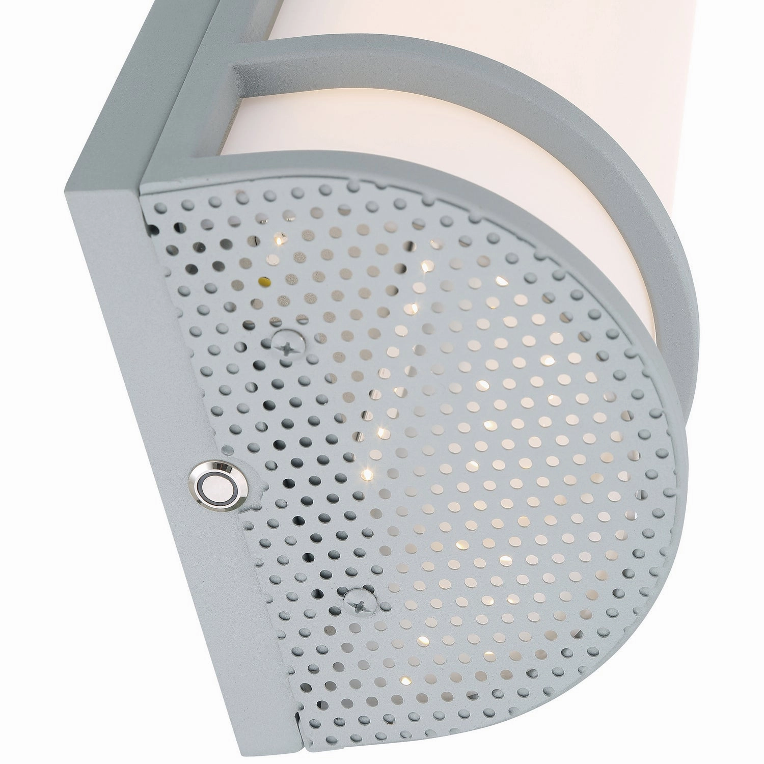Cove Dual Voltage LED Outdoor Wall Mount Satin