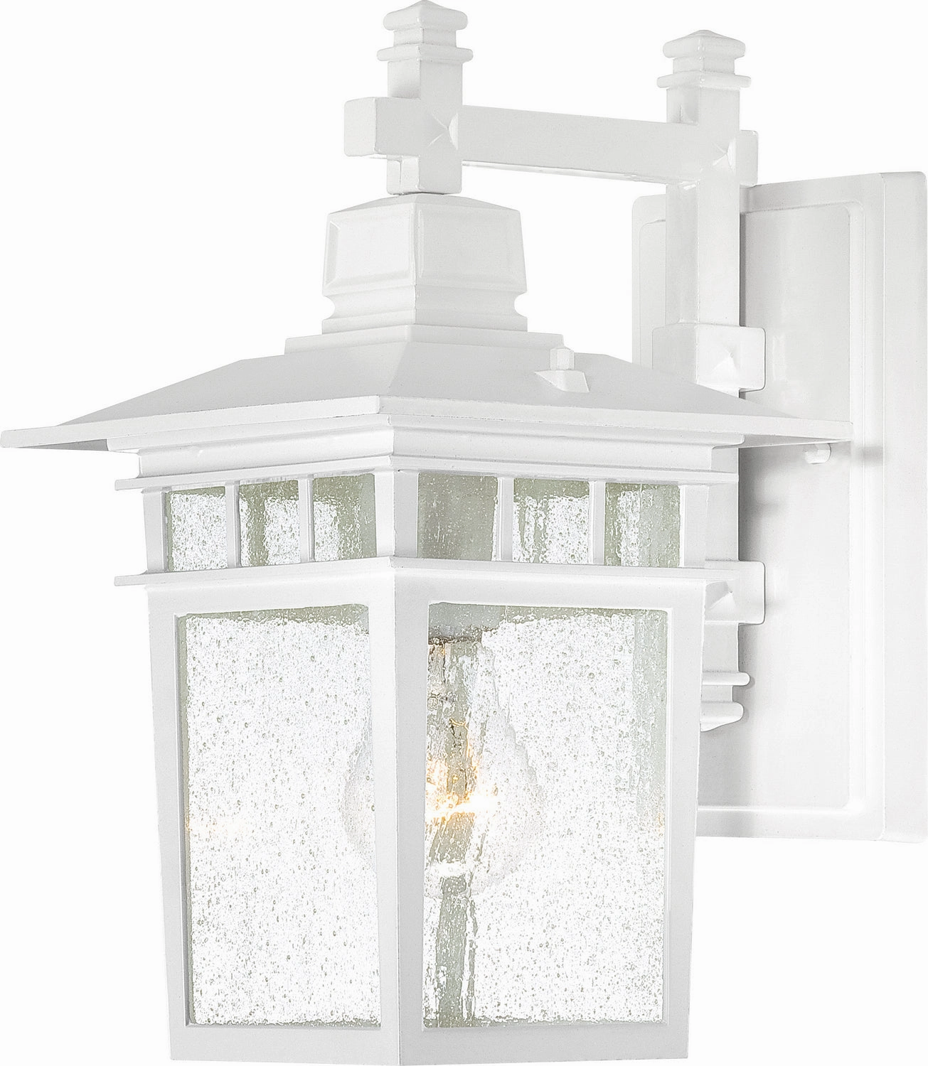 Cove Neck One Light Wall Lantern WhiteOutdoor wall sconces with motion sensor