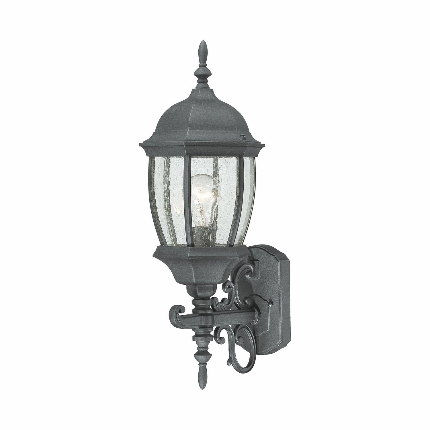 Covington One Light Outdoor Wall Sconce BlackOutdoor wall sconces with motion sensor
