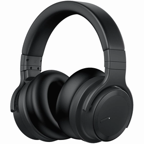 Cowin Bluetooth Headphones Active Noise Cancelling Headphones Wireless Headphones Over Ear With Mic Deep Bass, Comfortable Protein Earpads, 30 Hours Playtime For Travel/Work, Black Hot Pick Deal