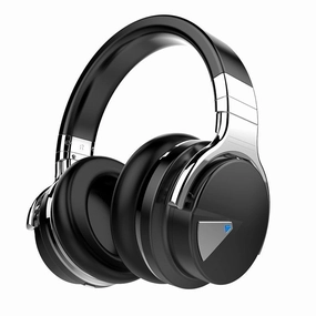 Cowin E7 Active Noise Cancelling Headphones Bluetooth Headphones With Mic Deep Bass Wireless Headphones Over Ear(Black) Save More Online Shop Save Big