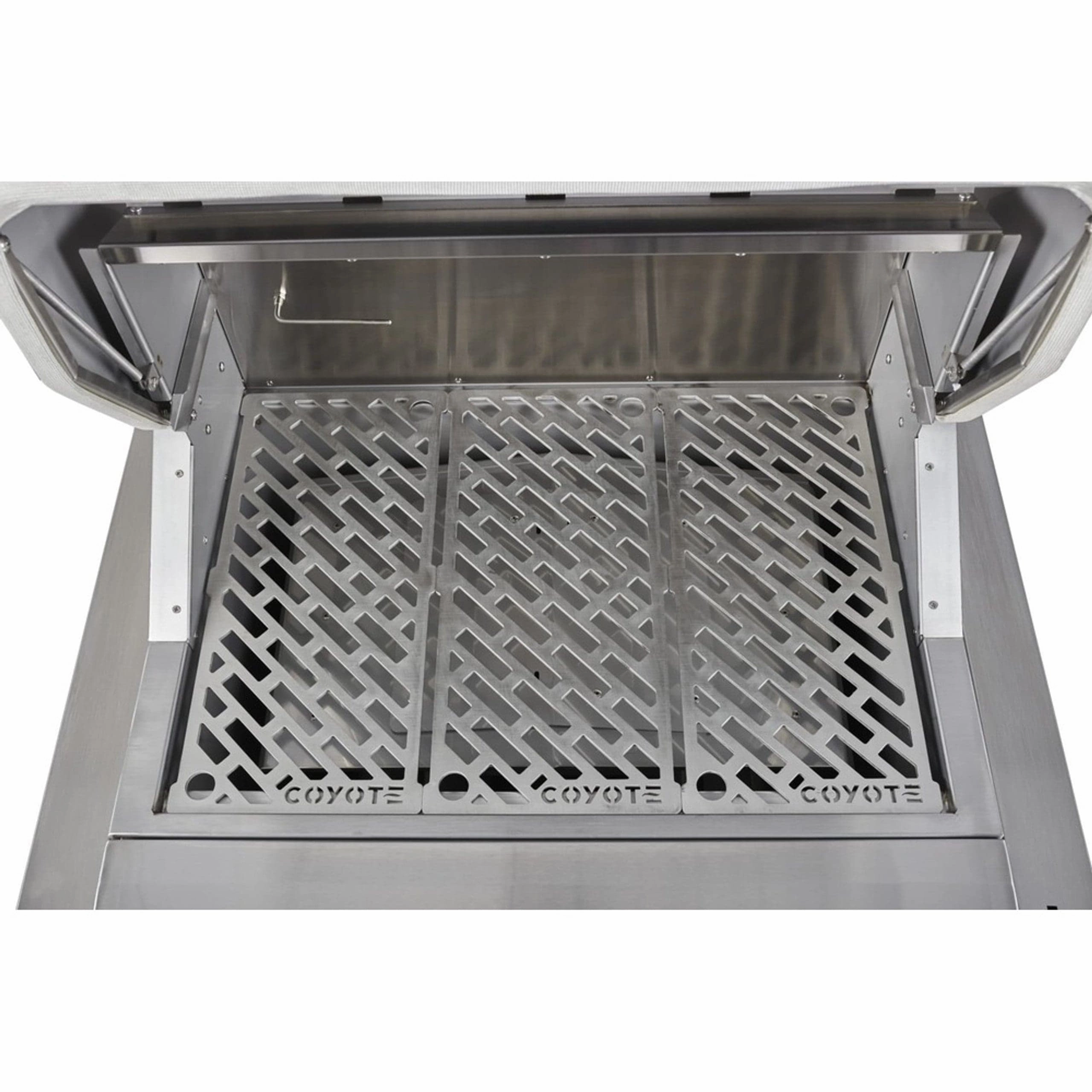 Coyote 28-inch Freestanding Stainless Steel Pellet Grill C1P28-FS