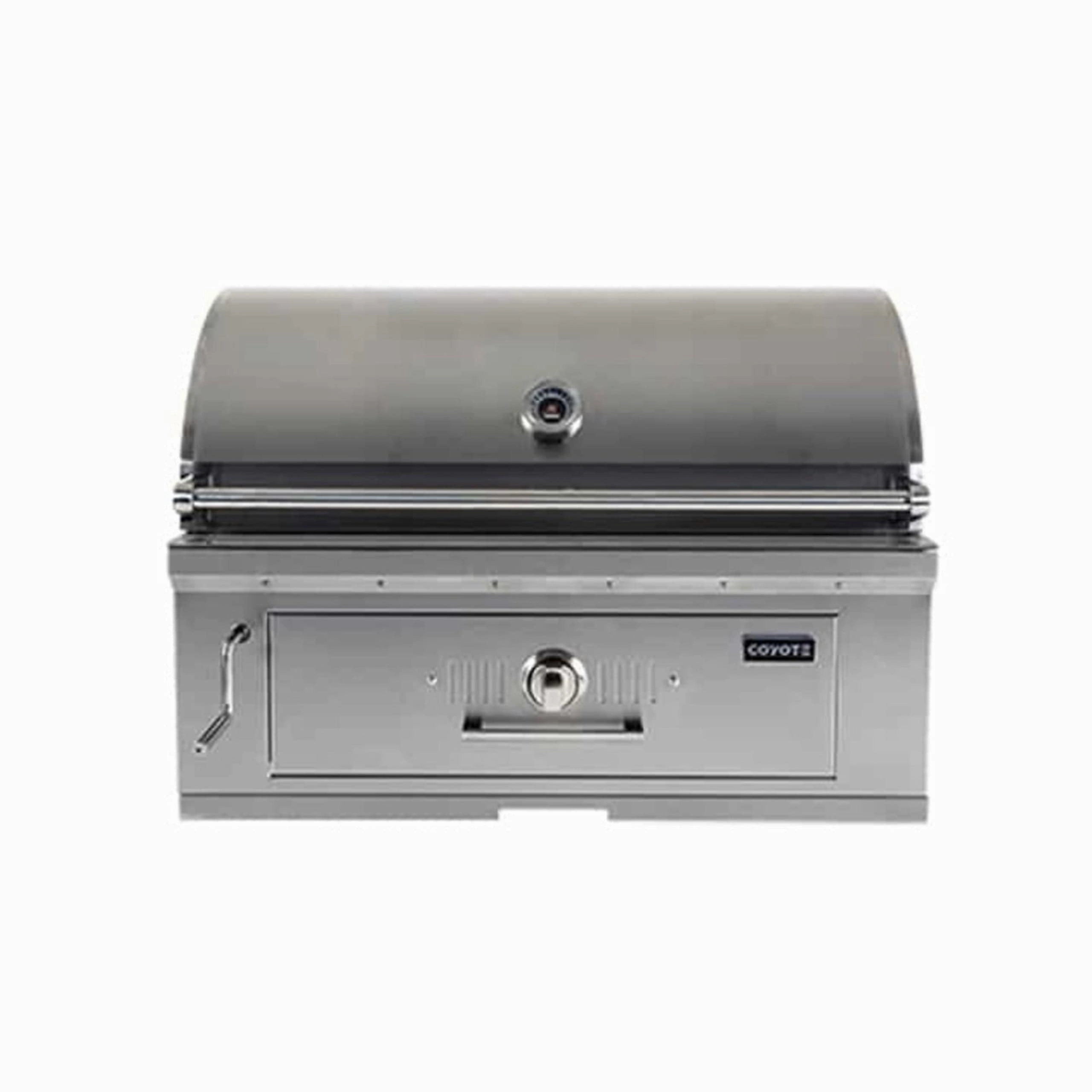 Coyote 36-inch Built-in Premium Charcoal Grill C1CH36 compact BBQ grill for small spaces