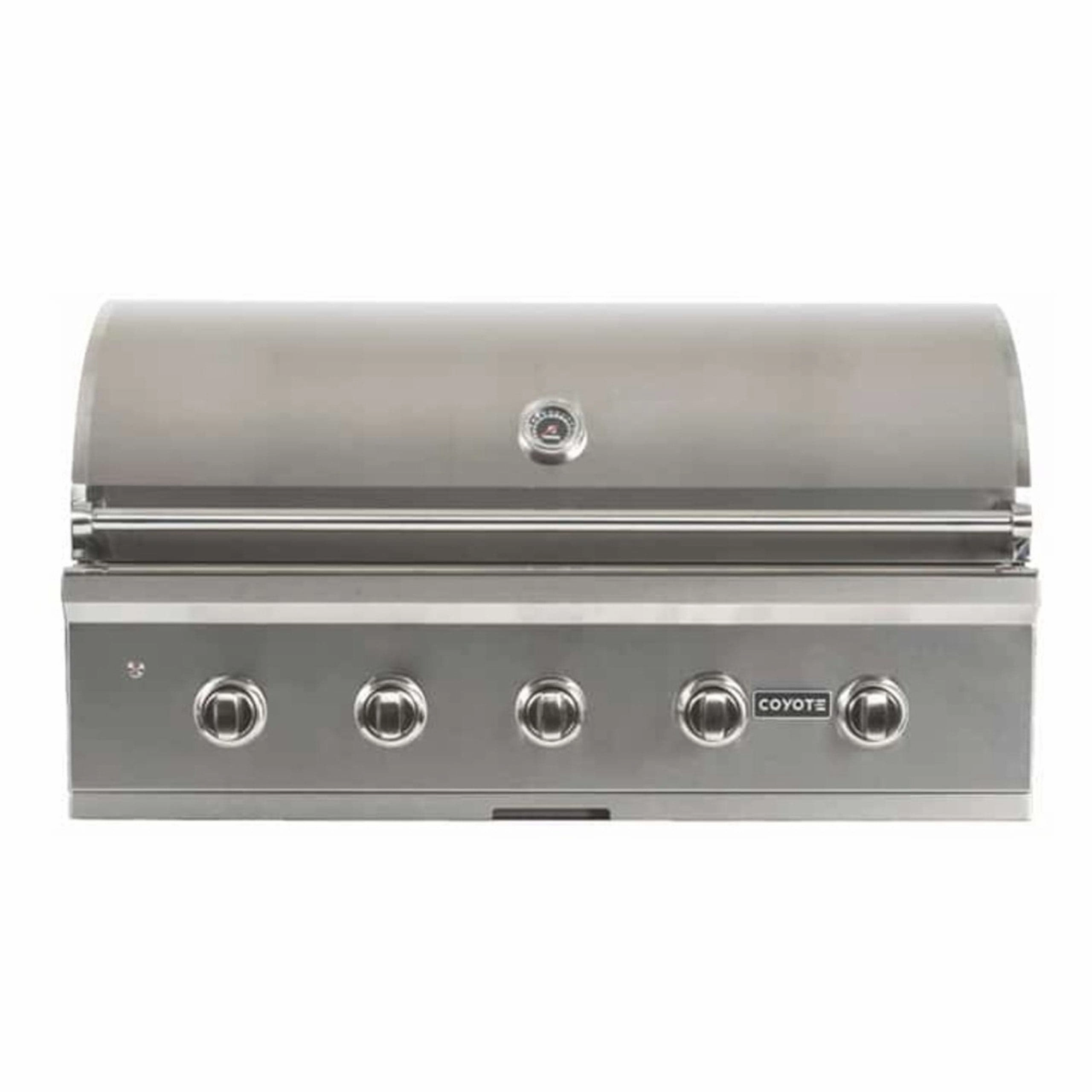 Coyote 42-inch with Infinity Burners NG Built-in Grill C2C42NG compact BBQ grill for small spaces