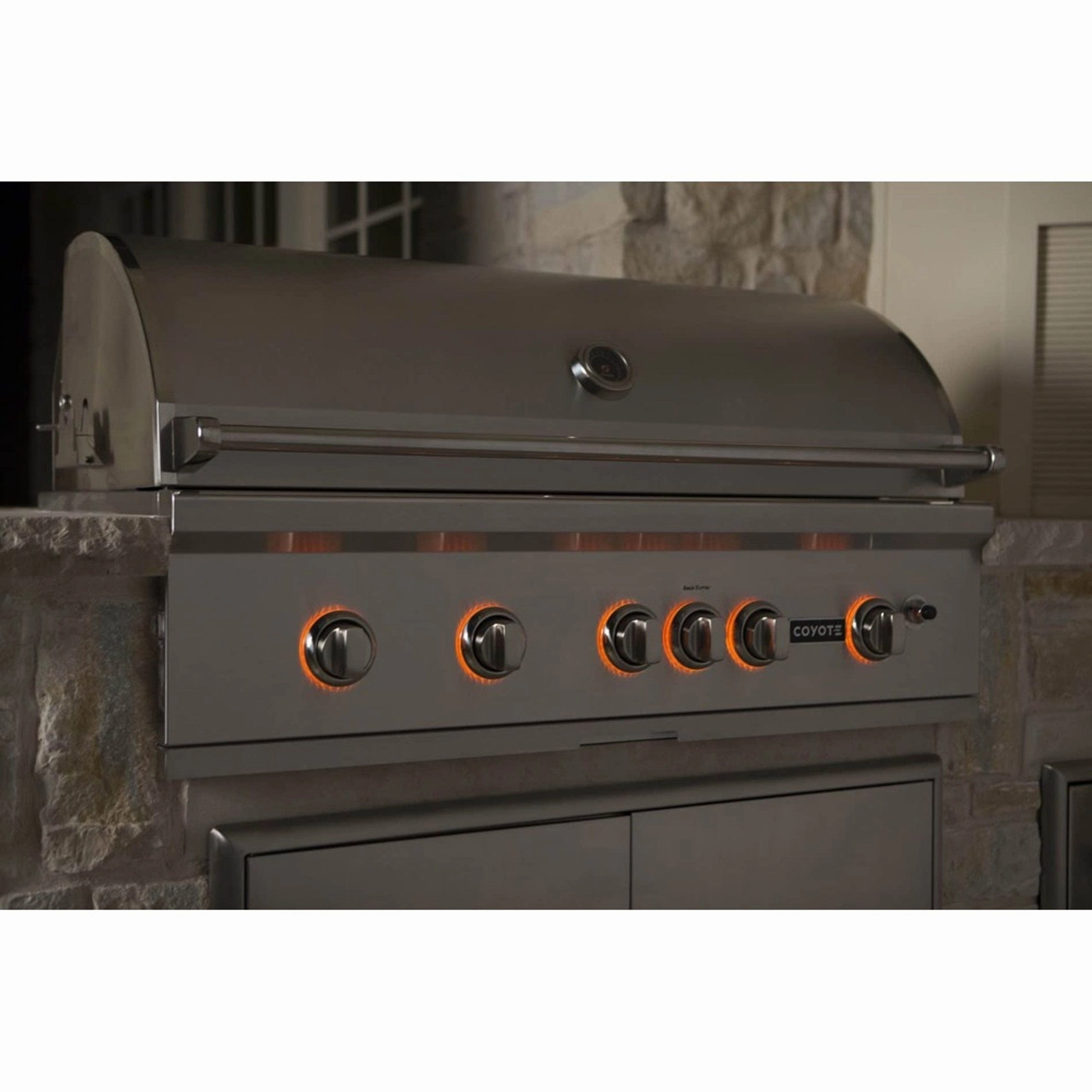Coyote S-Series 42-inch Rapid Sear Built-In LP Gas Grill C2SL42LP
