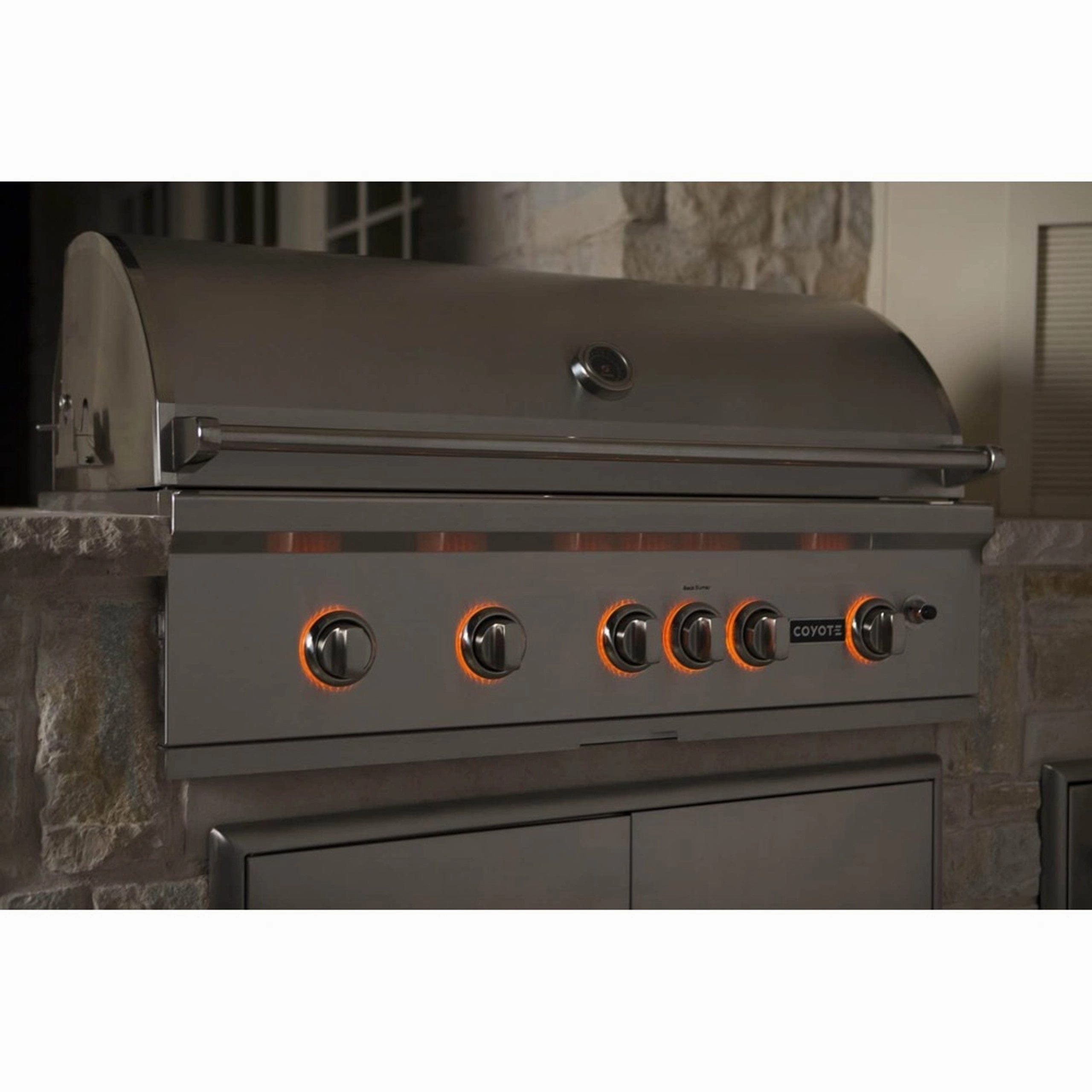 Coyote S-Series 42-inch Rapid Sear Built-In Natural Gas Grill C2SL42NG