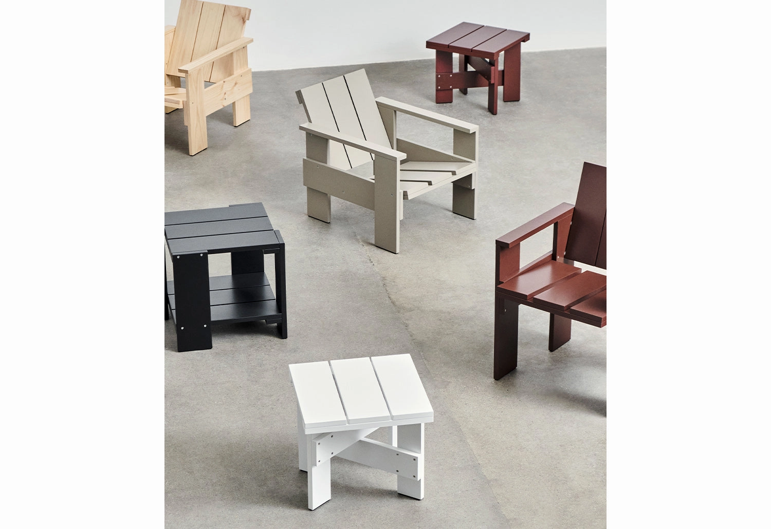 Crate Side Table