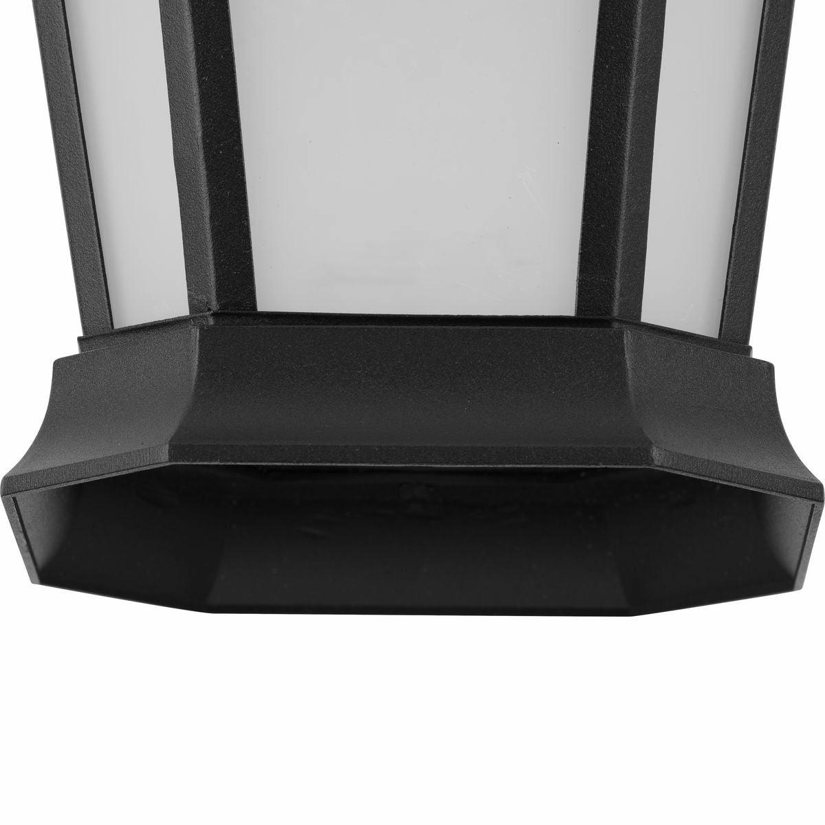 Crawford One Light Wall Lantern Black