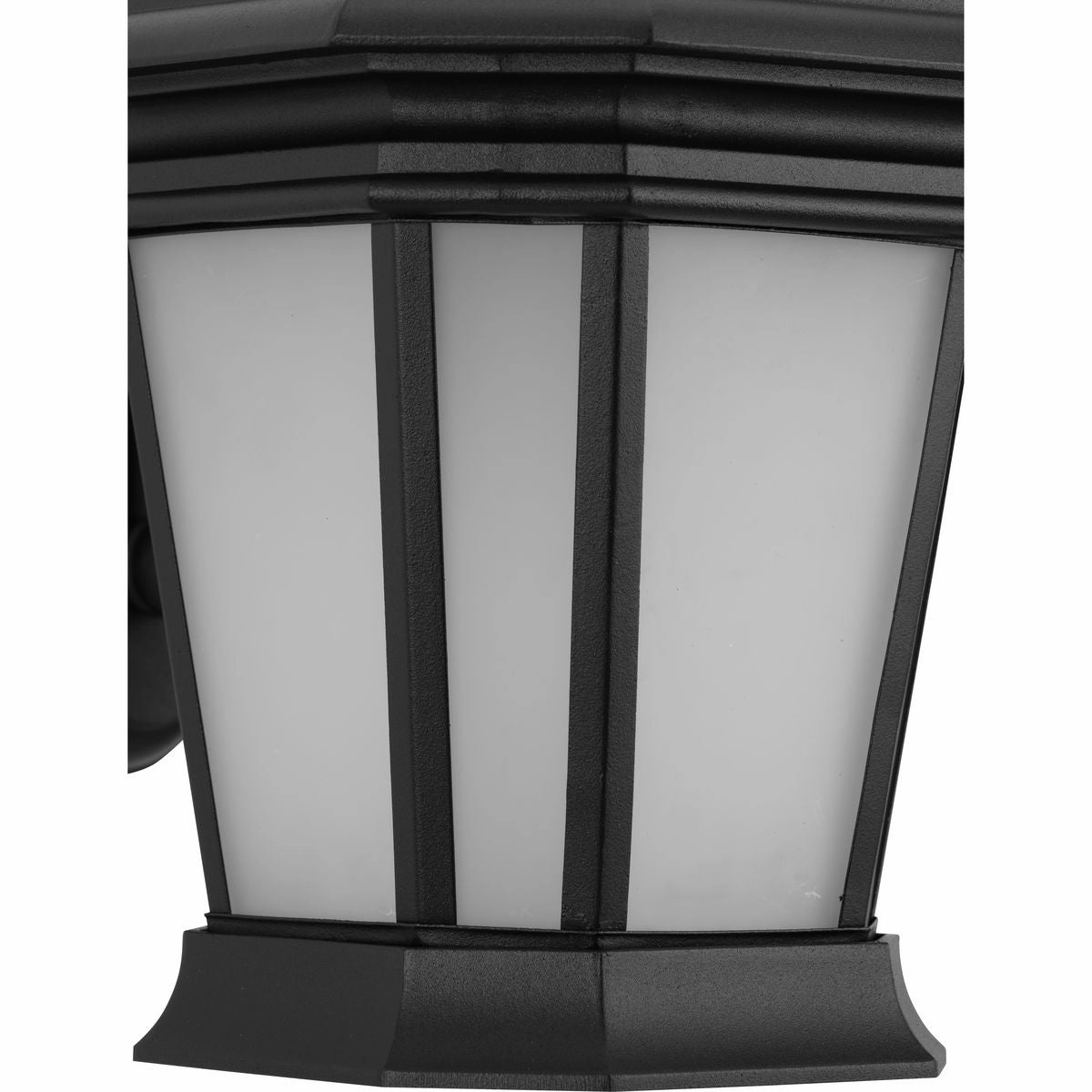 Crawford One Light Wall Lantern Black