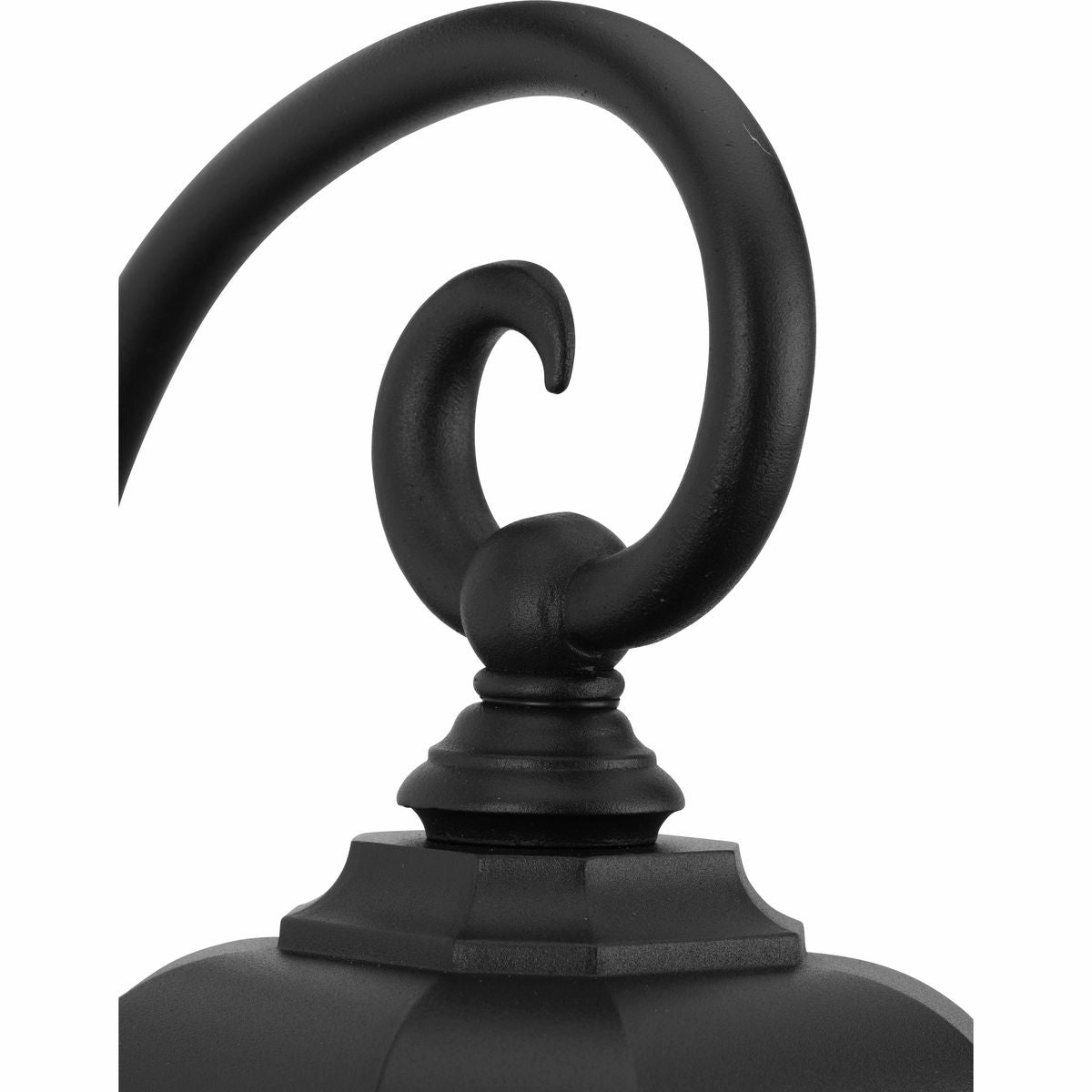 Crawford One Light Wall Lantern Black