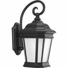 Crawford One Light Wall Lantern BlackOutdoor wall sconces with motion sensor