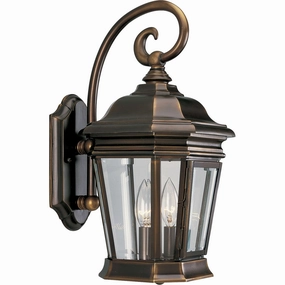 Crawford Two Light Wall Lantern Oil Rubbed BronzeOutdoor wall sconces with motion sensor