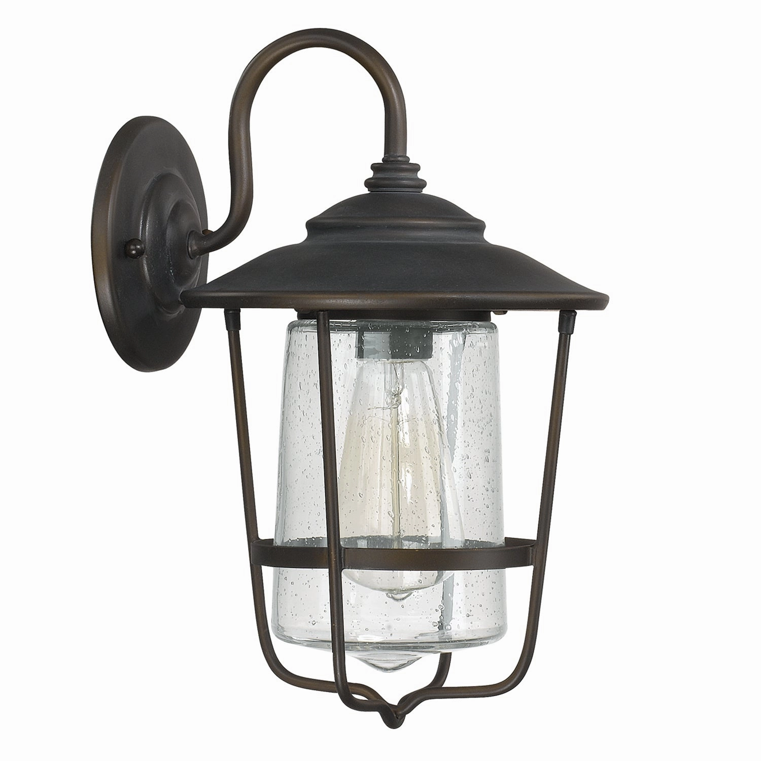 Creekside One Light Outdoor Wall Lantern Old BronzeOutdoor wall sconces with motion sensor