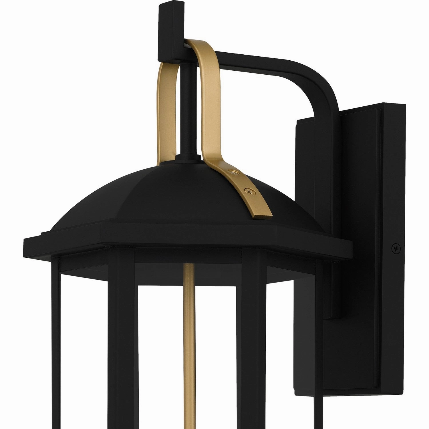 Crestfield Three Light Outdoor Wall Lantern Matte Black