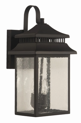 Crossbend Three Light Outdoor Wall Mount Dark Bronze GildedOutdoor wall sconces with motion sensor