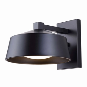 Crue LED Outdoor Lantern Matte BlackOutdoor wall sconces with motion sensor