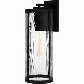 Culpo One Light Outdoor Wall Mount Matte BlackOutdoor wall sconces with motion sensor