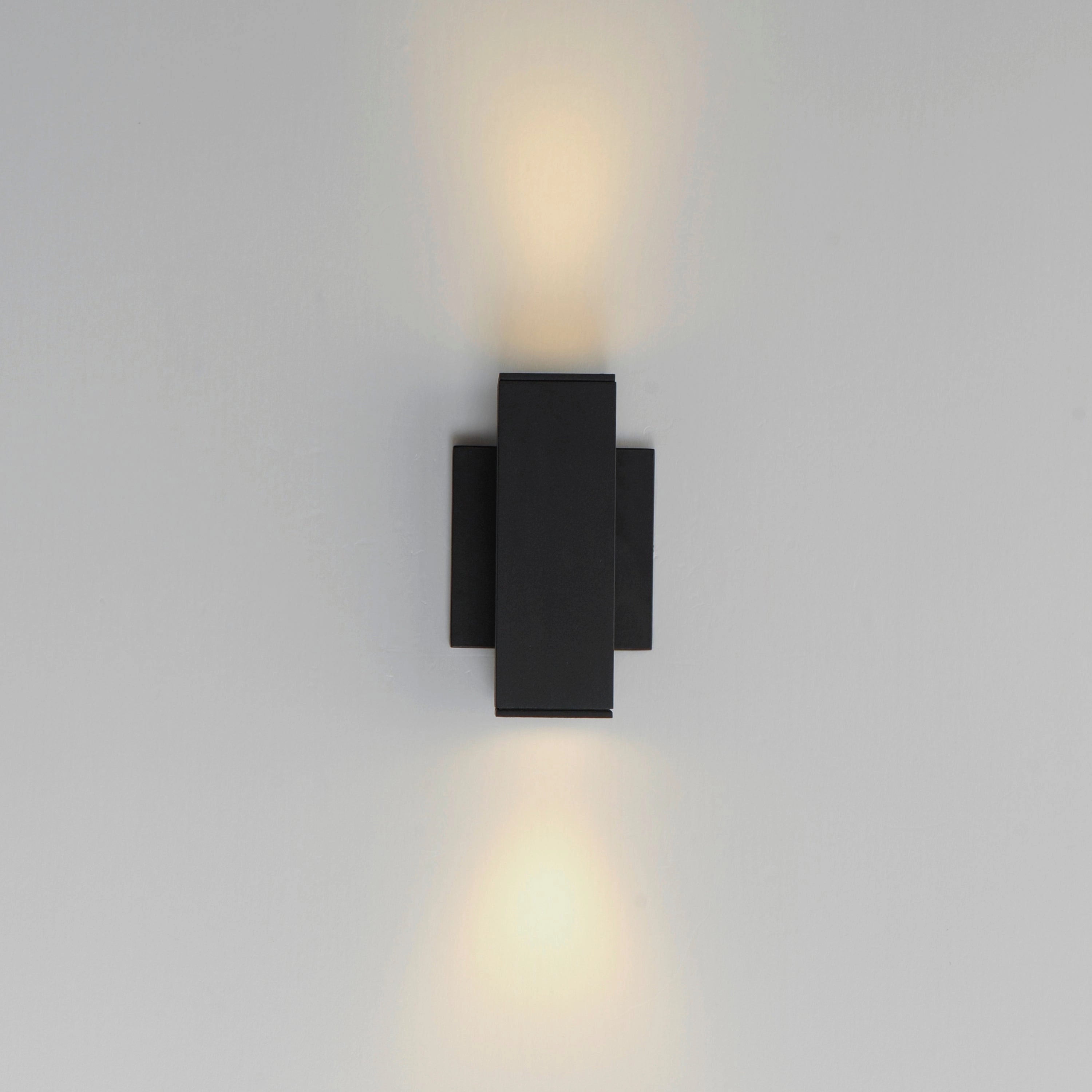 Culvert LED Outdoor Wall Sconce Black