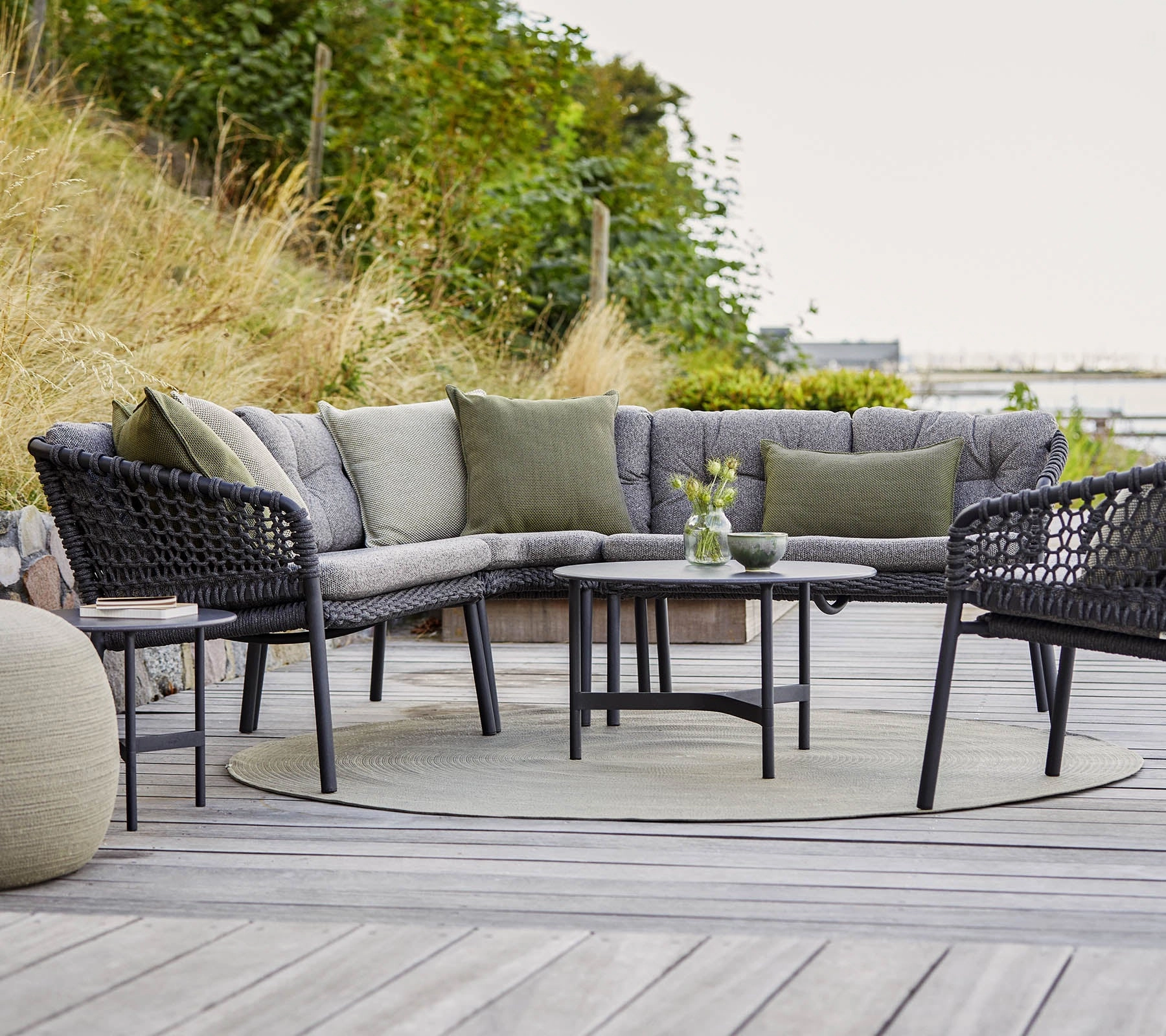 Cushion set, Ocean 2-seater sofa left/right module