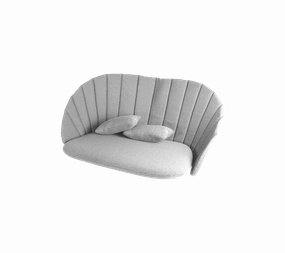 Cushion set, Peacock 2-seater sofawaterproof outdoor chair cushions