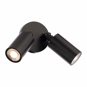 Cylinder LED Double Adjustable Indoor/Outdoor Wall LightWeatherproof outdoor lighting