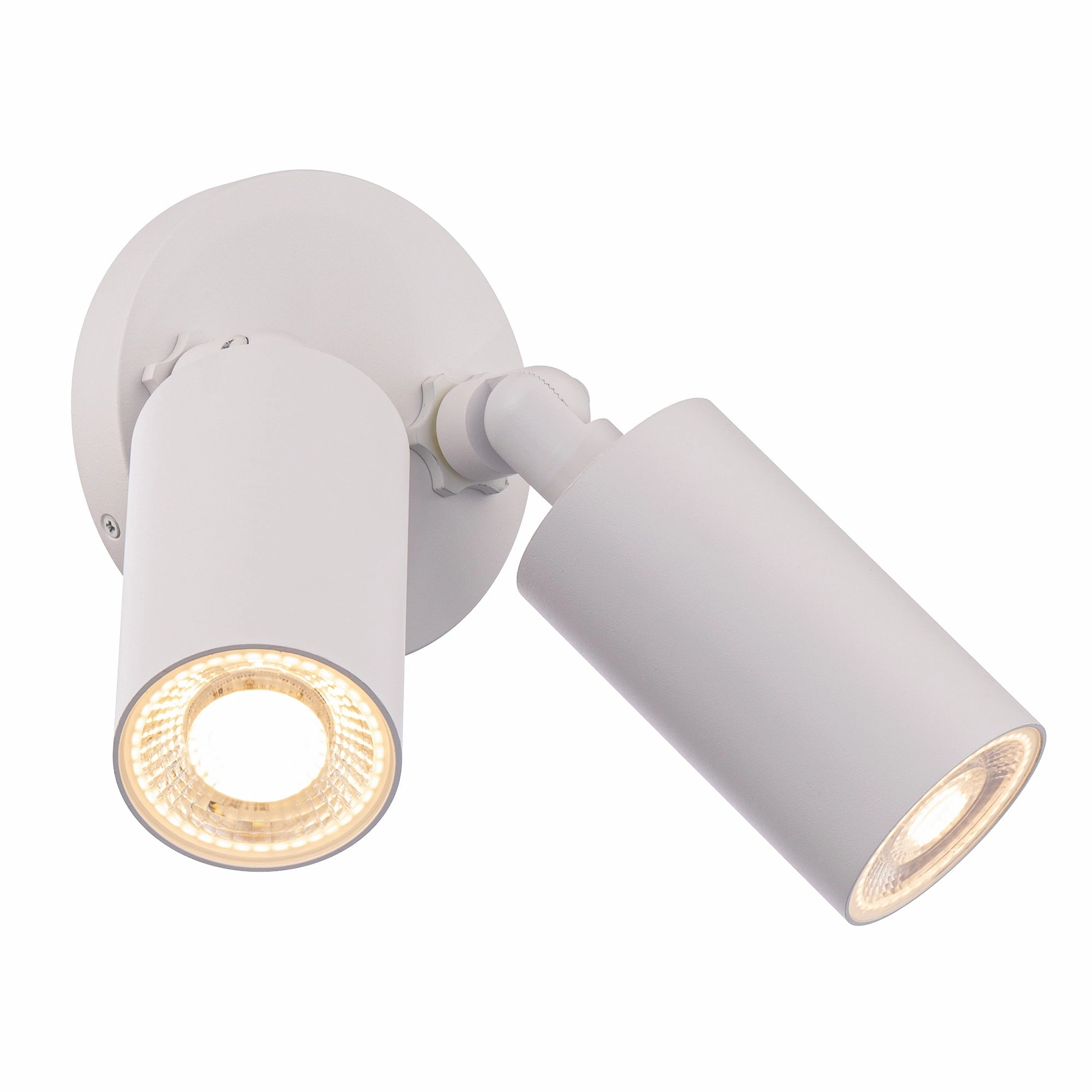 Cylinder LED Double Adjustable Indoor/Outdoor Wall Light