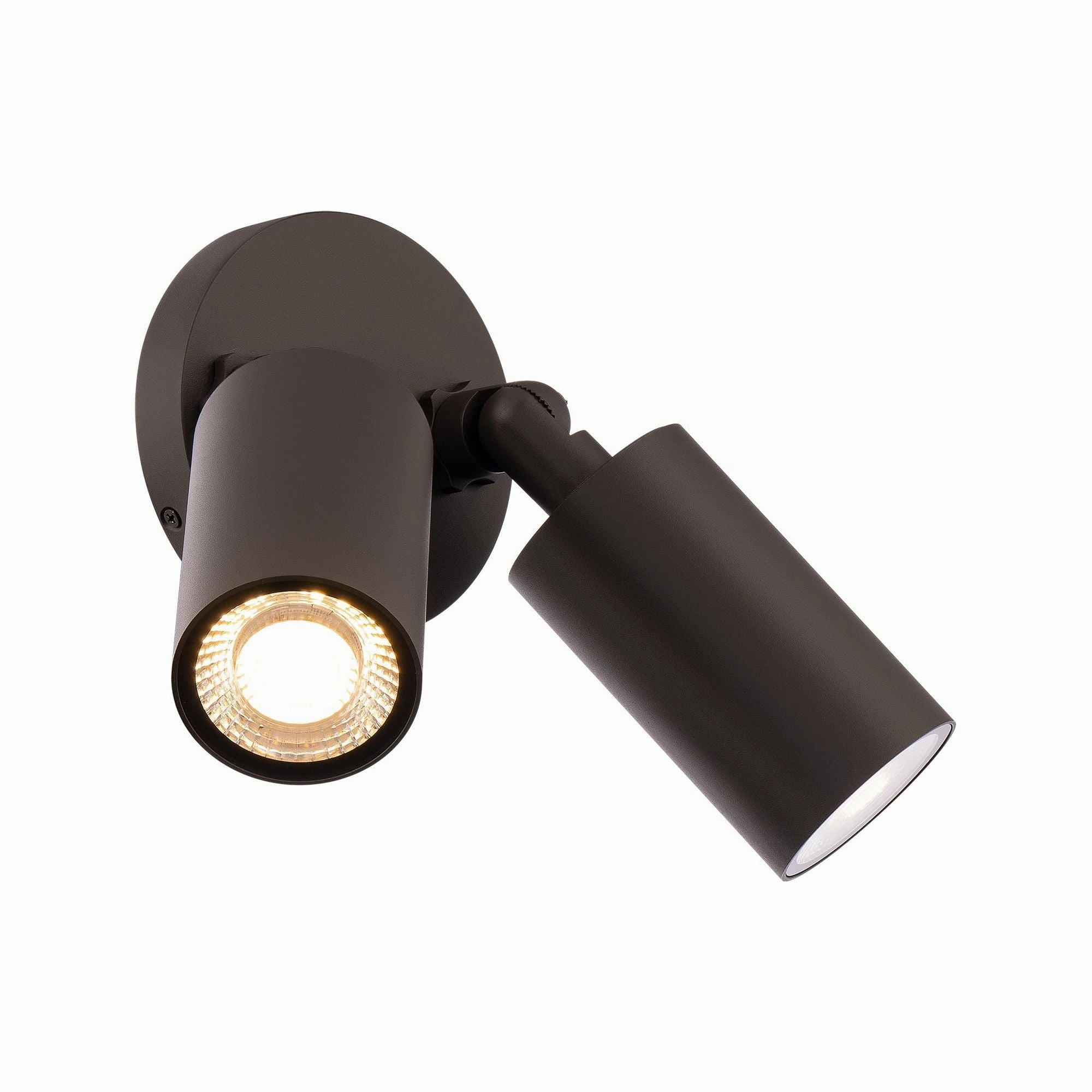Cylinder LED Double Adjustable Indoor/Outdoor Wall Light