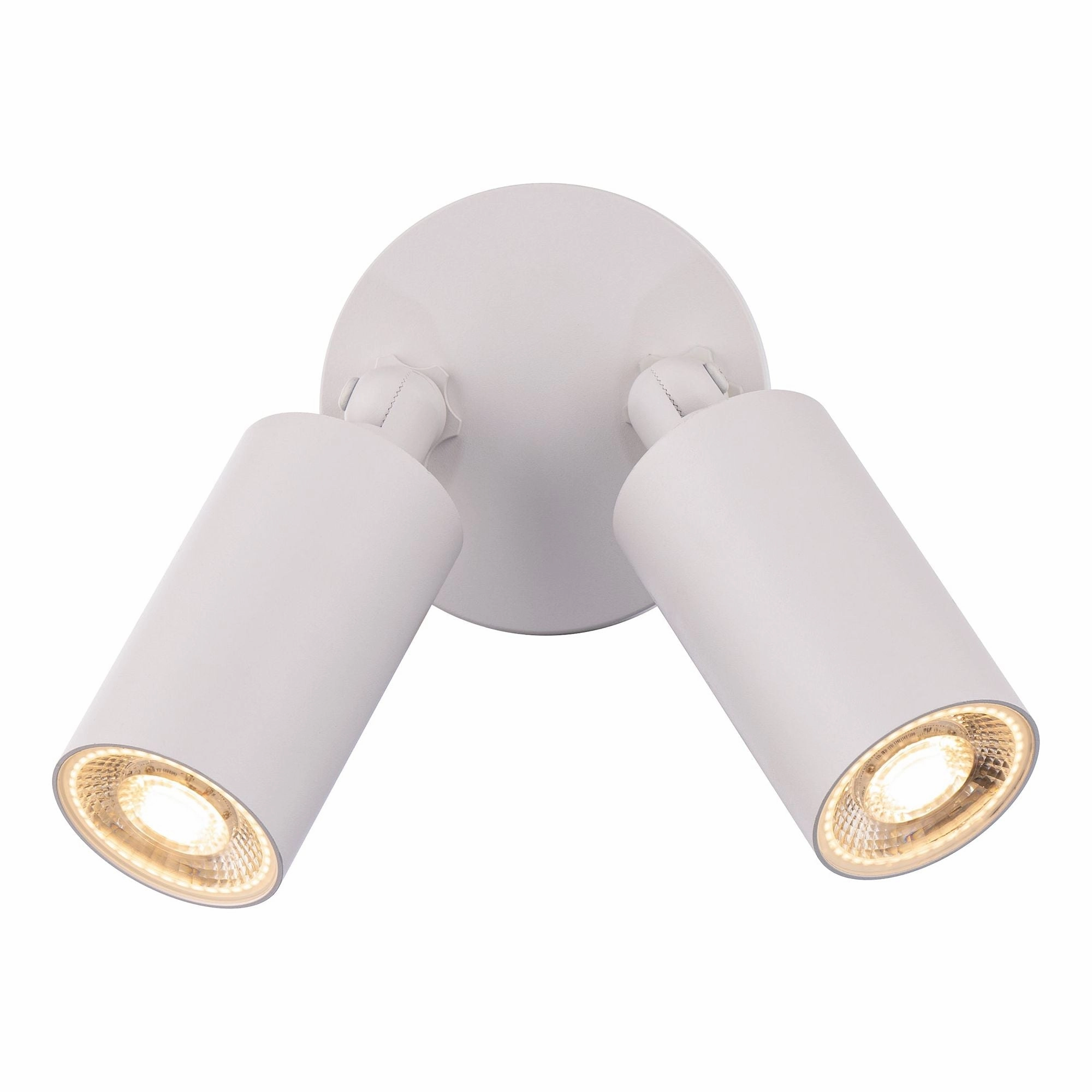 Cylinder LED Double Adjustable Indoor/Outdoor Wall Light