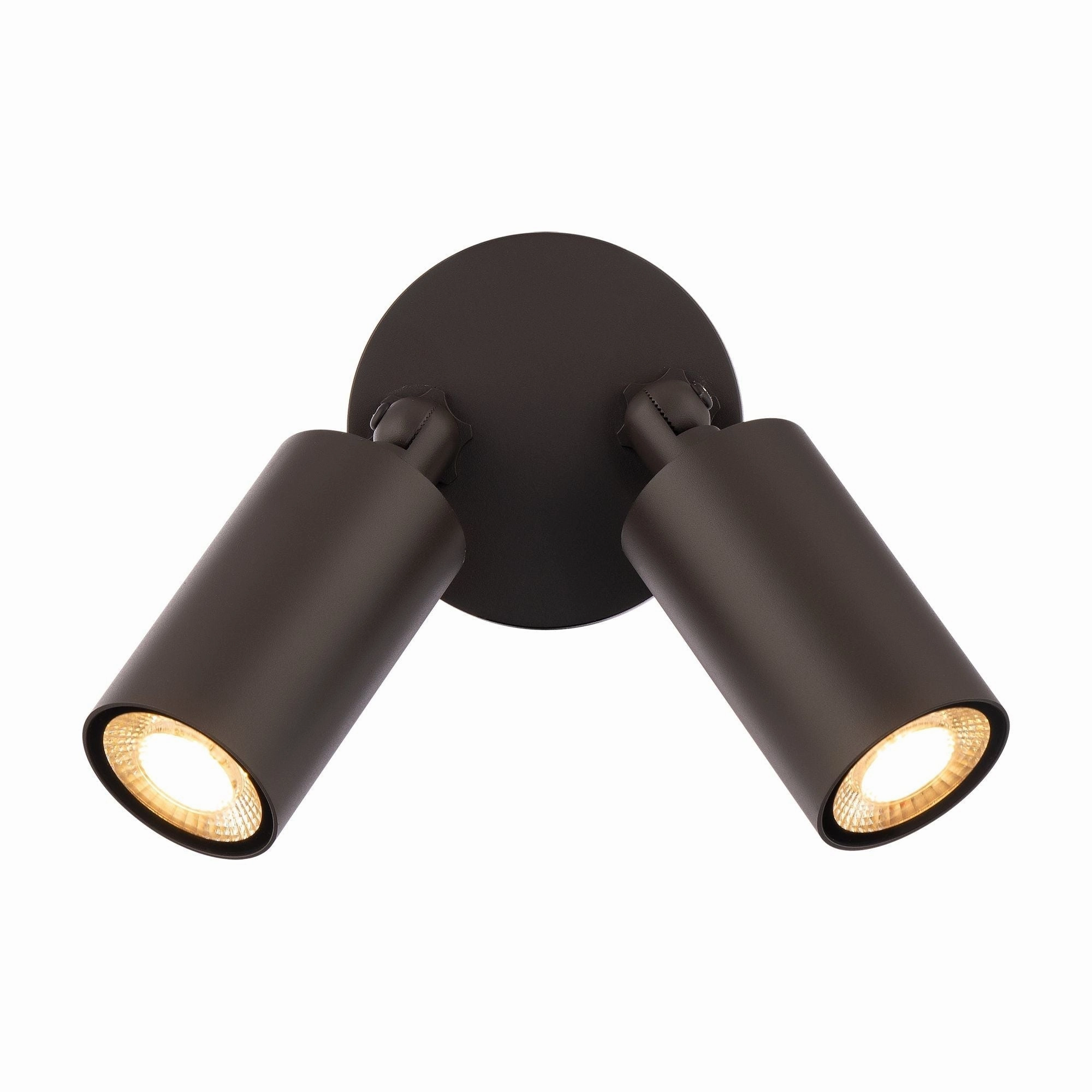 Cylinder LED Double Adjustable Indoor/Outdoor Wall Light