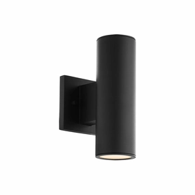 Cylinder LED Double Up and Down Indoor/Outdoor Wall LightWeatherproof outdoor lighting