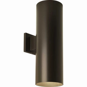 Cylinder Two Light Wall Lantern Antique BronzeOutdoor wall sconces with motion sensor