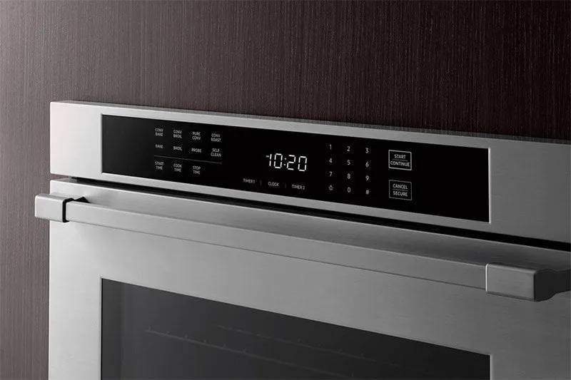Dacor HWO127PS 27" Single Wall Oven, Silver Stainless Steel With Pro Style Handle