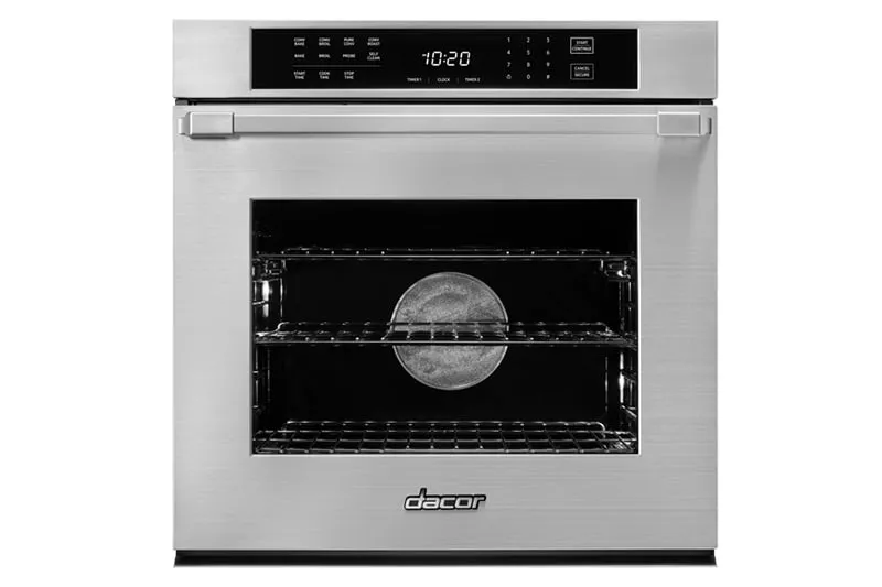 Dacor HWO127PS 27" Single Wall Oven, Silver Stainless Steel With Pro Style Handle