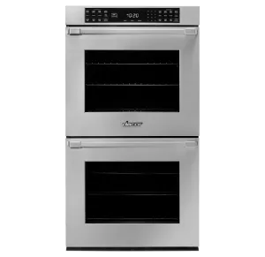 Dacor HWO227PS 27" Double Wall Oven, Silver Stainless Steel With Pro Style Handle