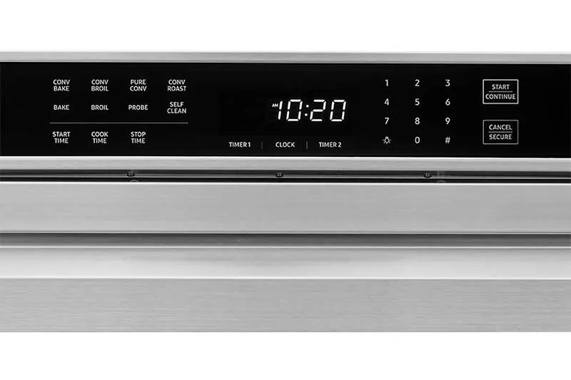Dacor HWO230FS 30" Double Wall Oven, Silver Stainless Steel With Flush Handle