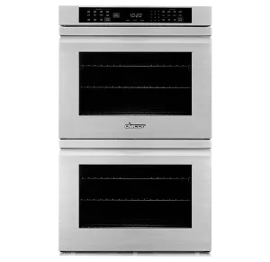 Dacor HWO230FS 30" Double Wall Oven, Silver Stainless Steel With Flush Handle