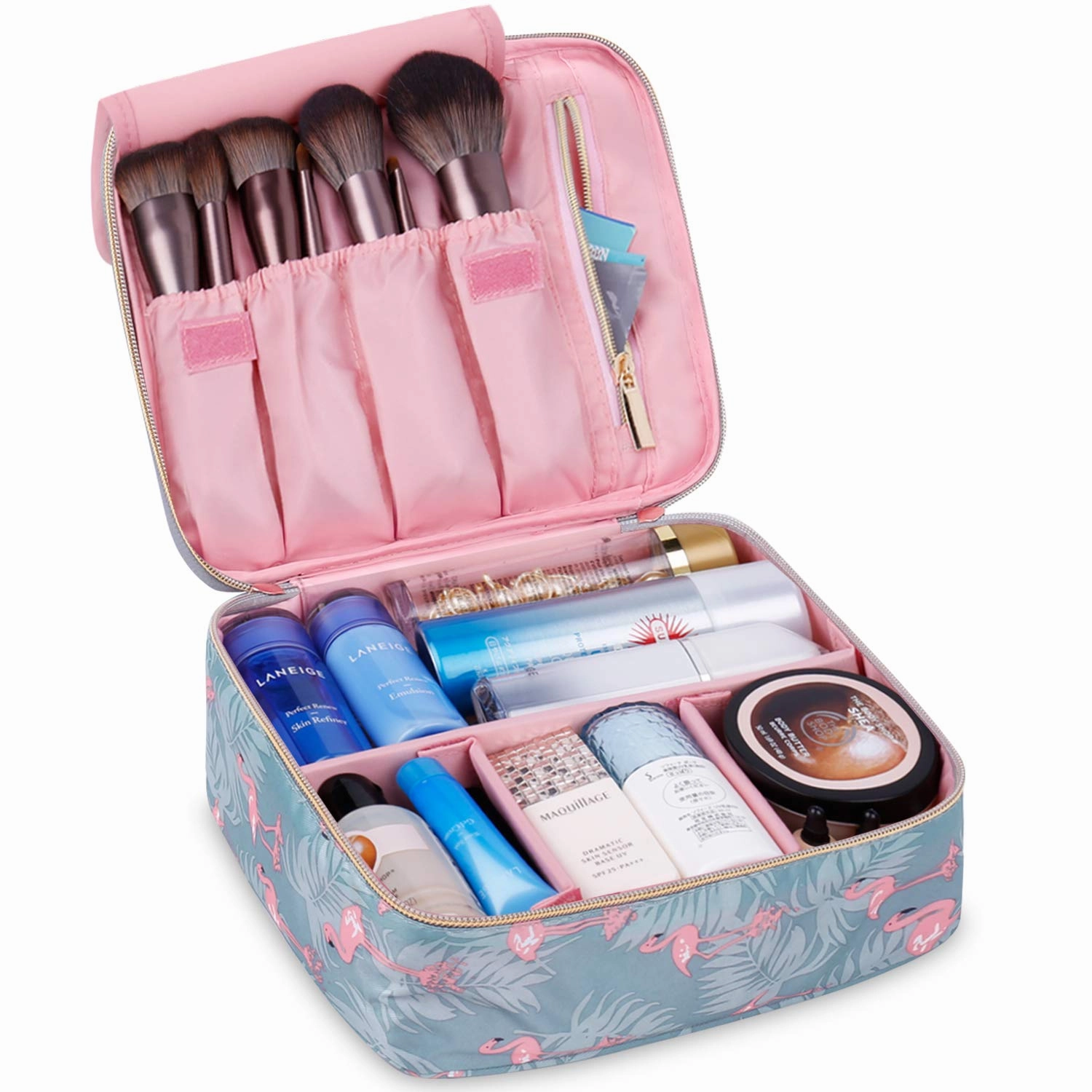 Narwey Travel Large Cosmetic Case Makeup Bag Grab Todays Deal Trending Hot Picks