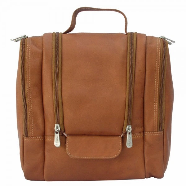 Piel Leather Hanging Travel Toiletry Kit Shop Grab Offer