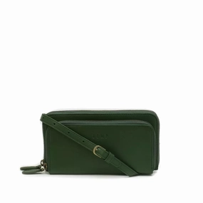 Zemp Cherry Wallet | Forest Green Todays Steal