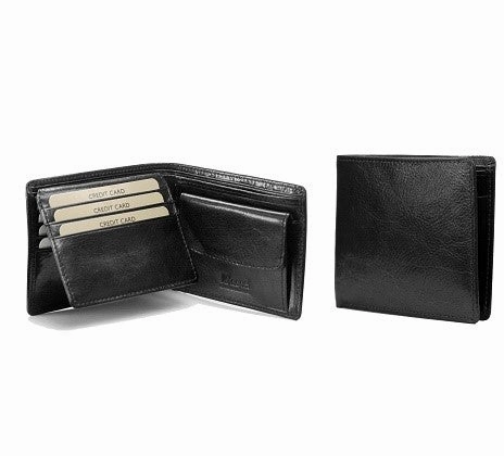 Adpel Italian Leather Wallet With Cc Flap & Coin Section Today Only Special