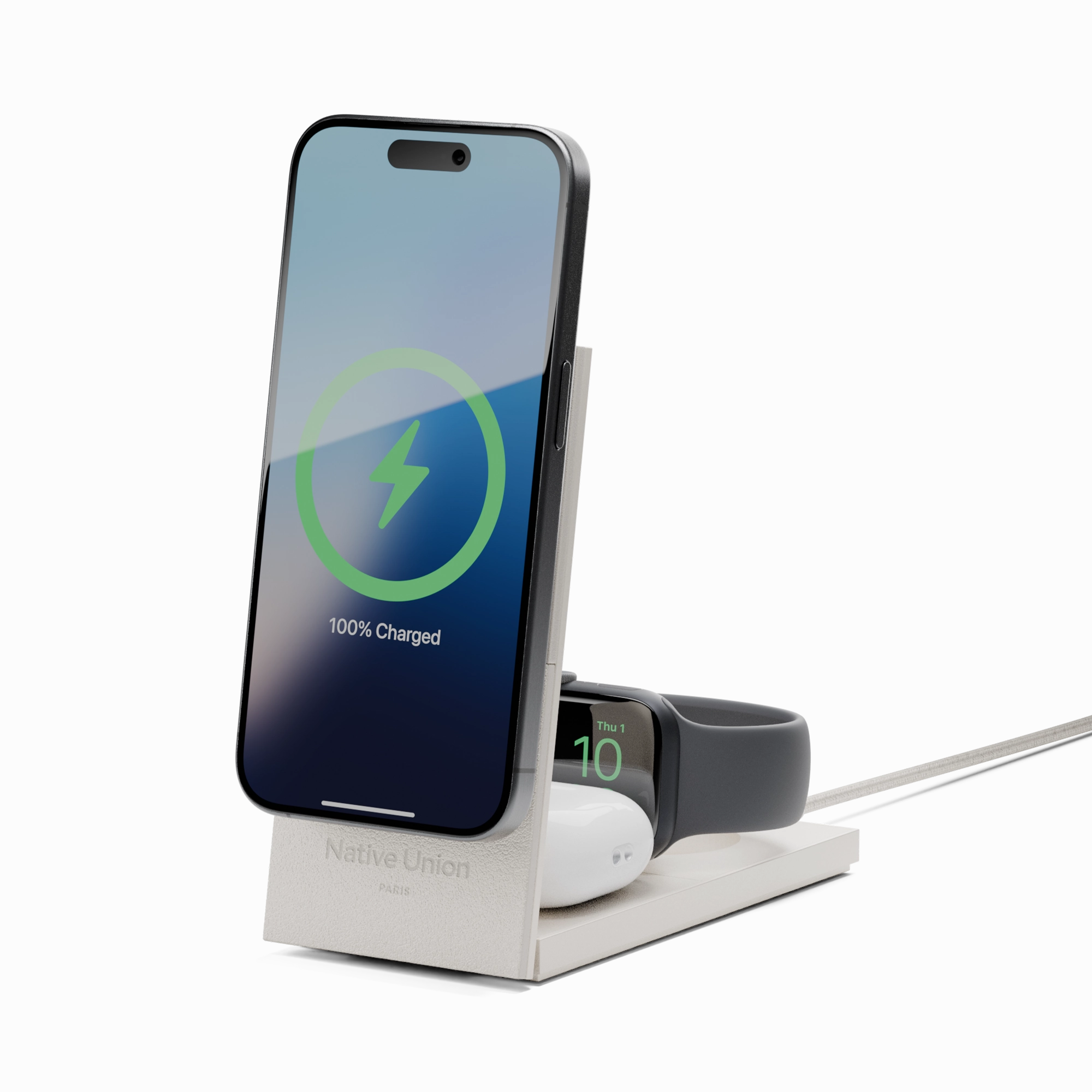 Hot Sale Alert Rise 3-In-1 Magnetic Wireless Charger